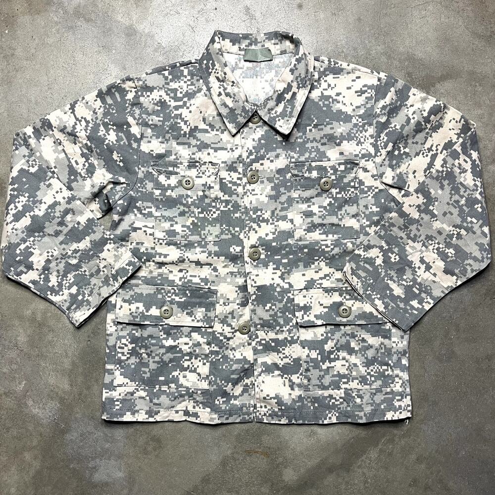 JR G.I. Unisex Military Camo Ranger Shirt Large